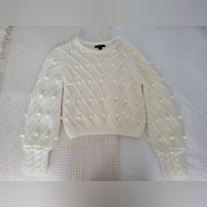 Forever 21 Cream Sweater